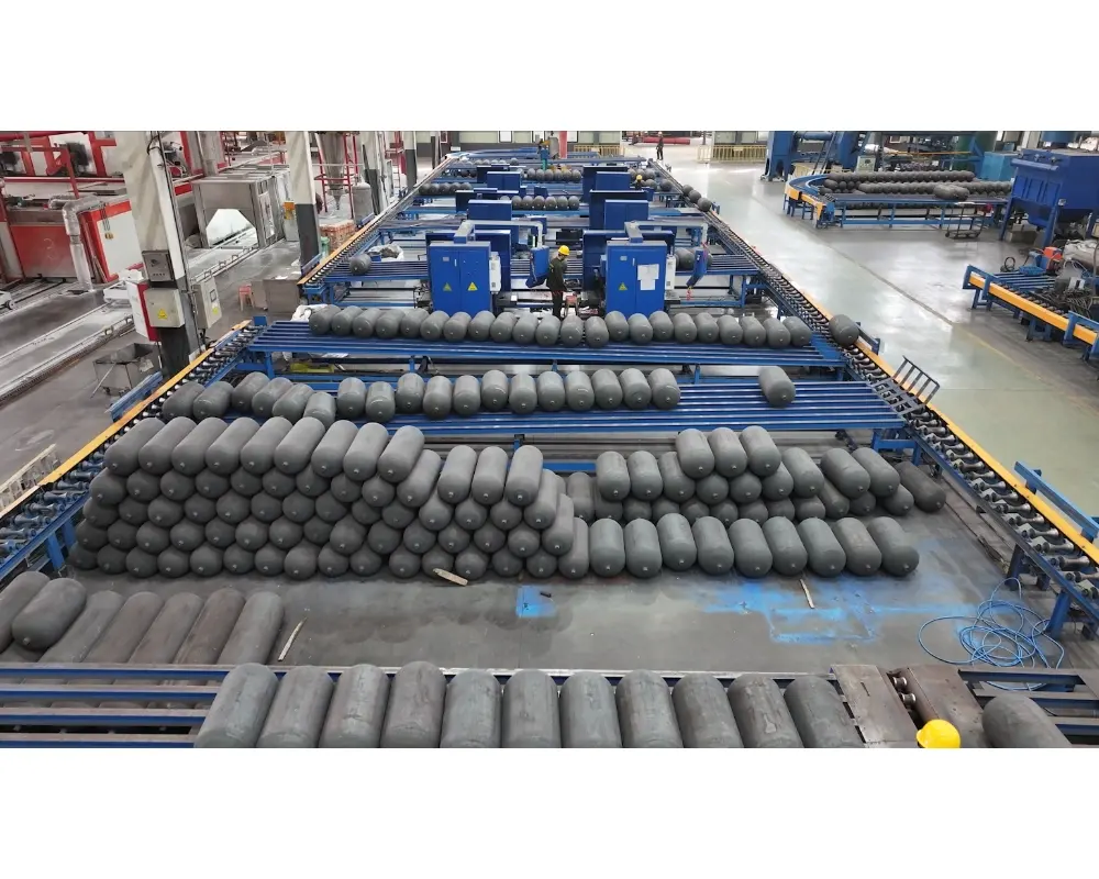 Long Tube Trailer High Capacity Gas Transport